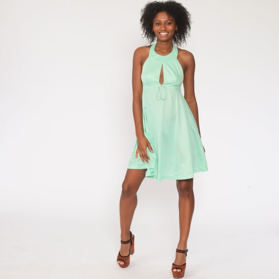 Green babydoll dress 2025