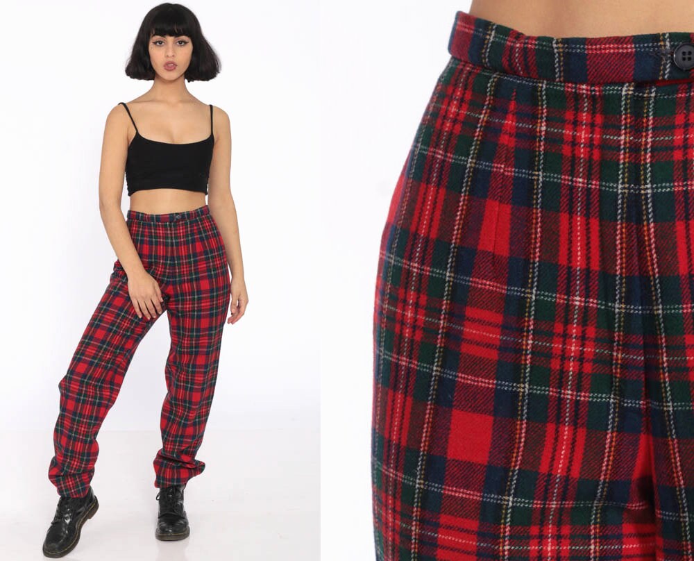 pendleton plaid pants