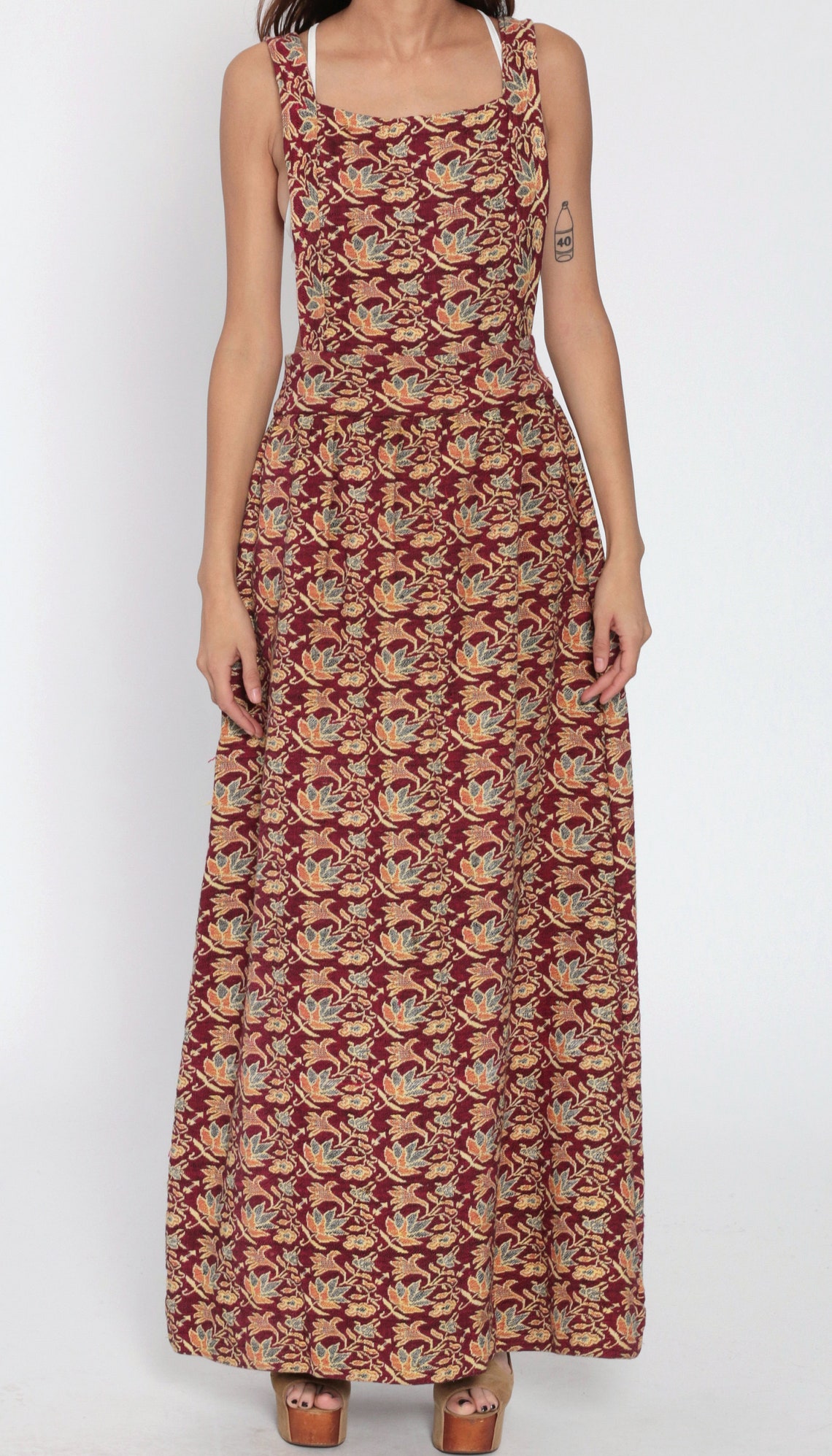 80s overall dress