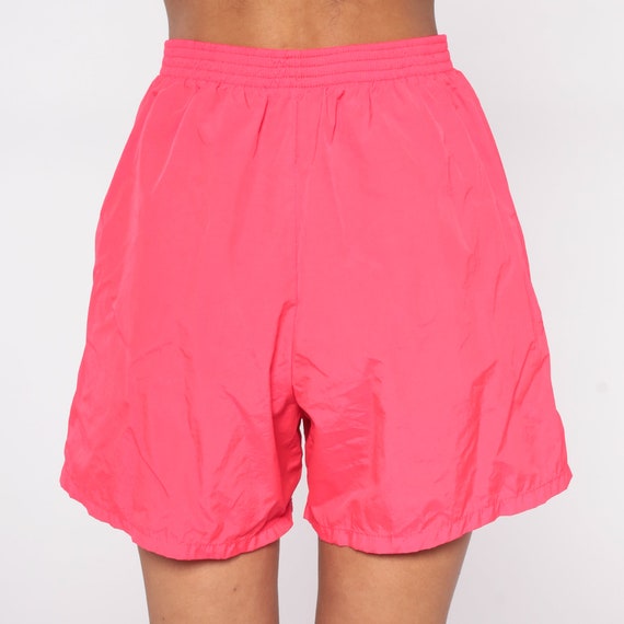 Hot Pink Shorts 80s Shorts Baggy High Waisted Retro 9… Gem