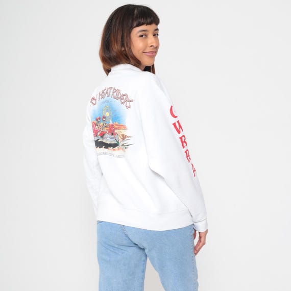 Arizona Motorcycle Shirt 90s Vintage Dry Heat Riders Lake Havasu City Long Sleeve Biker Tee Destination Shirt Skeleton Southwest Large L