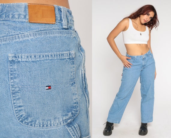 Tommy Hilfiger Jeans Y2K Mid Rise Jeans Retro Straight Leg 