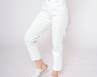 Jean Levi's 550 Femme - Taille 16 - Coupe Décontractée Jambe Conique - Entrejambe 29-1/2 Pouces - Très Bon état