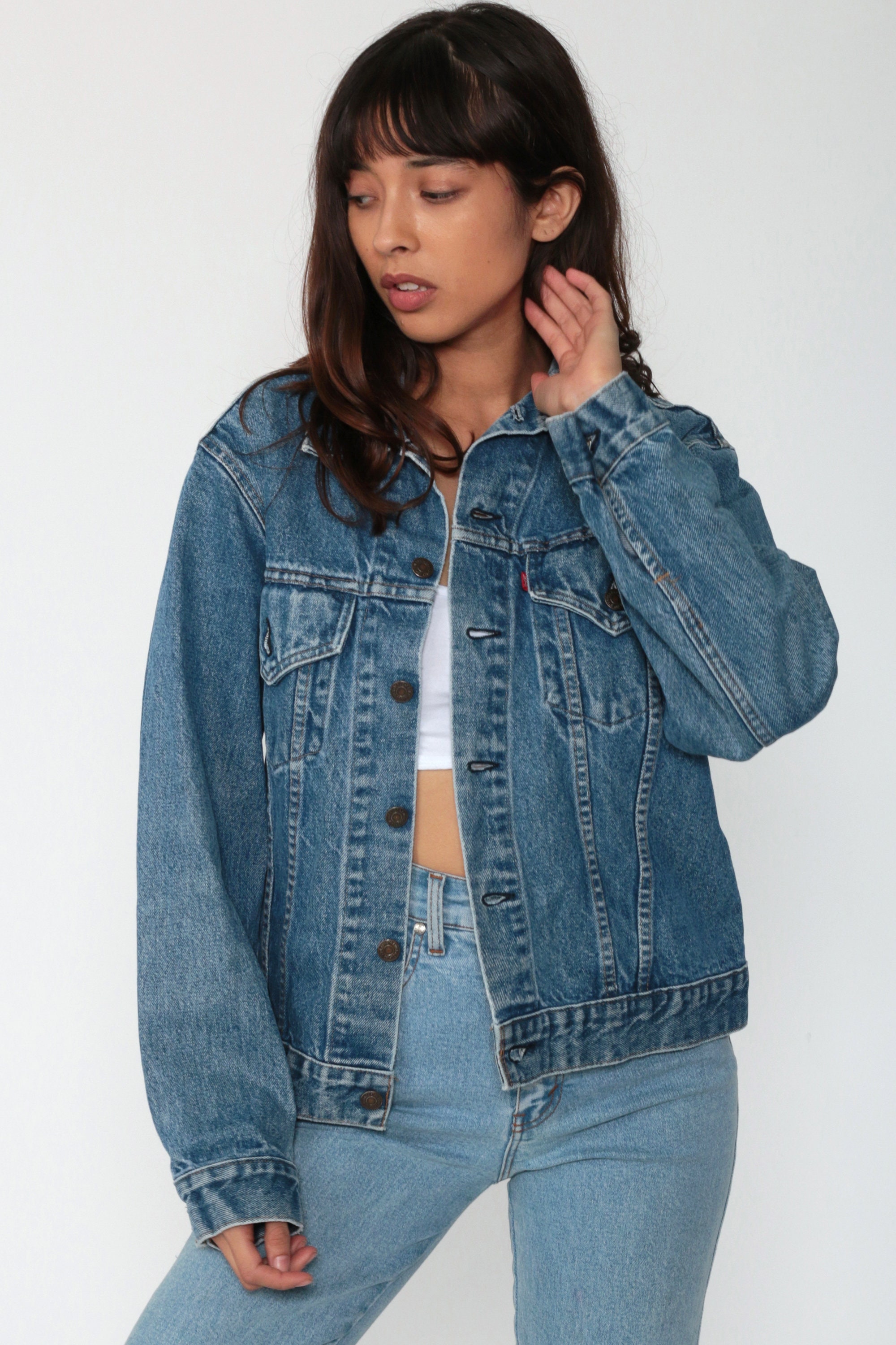 big and tall levi jean jacket