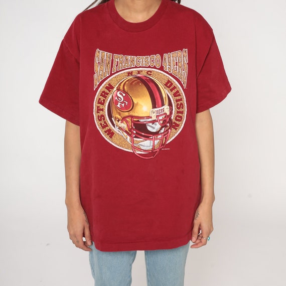49ers T-Shirt 90s San Francisco Shirt Retro NFL T… - image 7