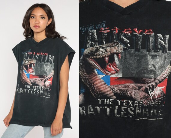 stone cold steve austin rattlesnake shirt