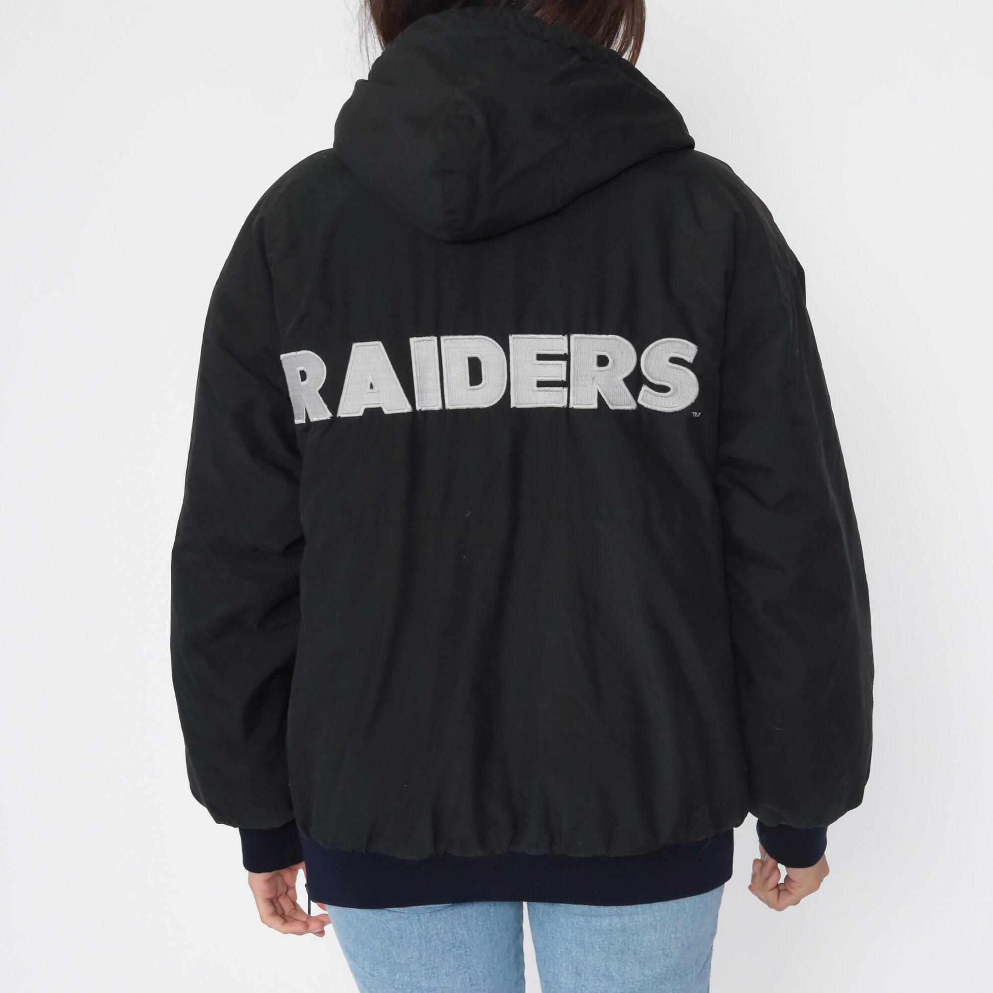 raiders sweat jacket