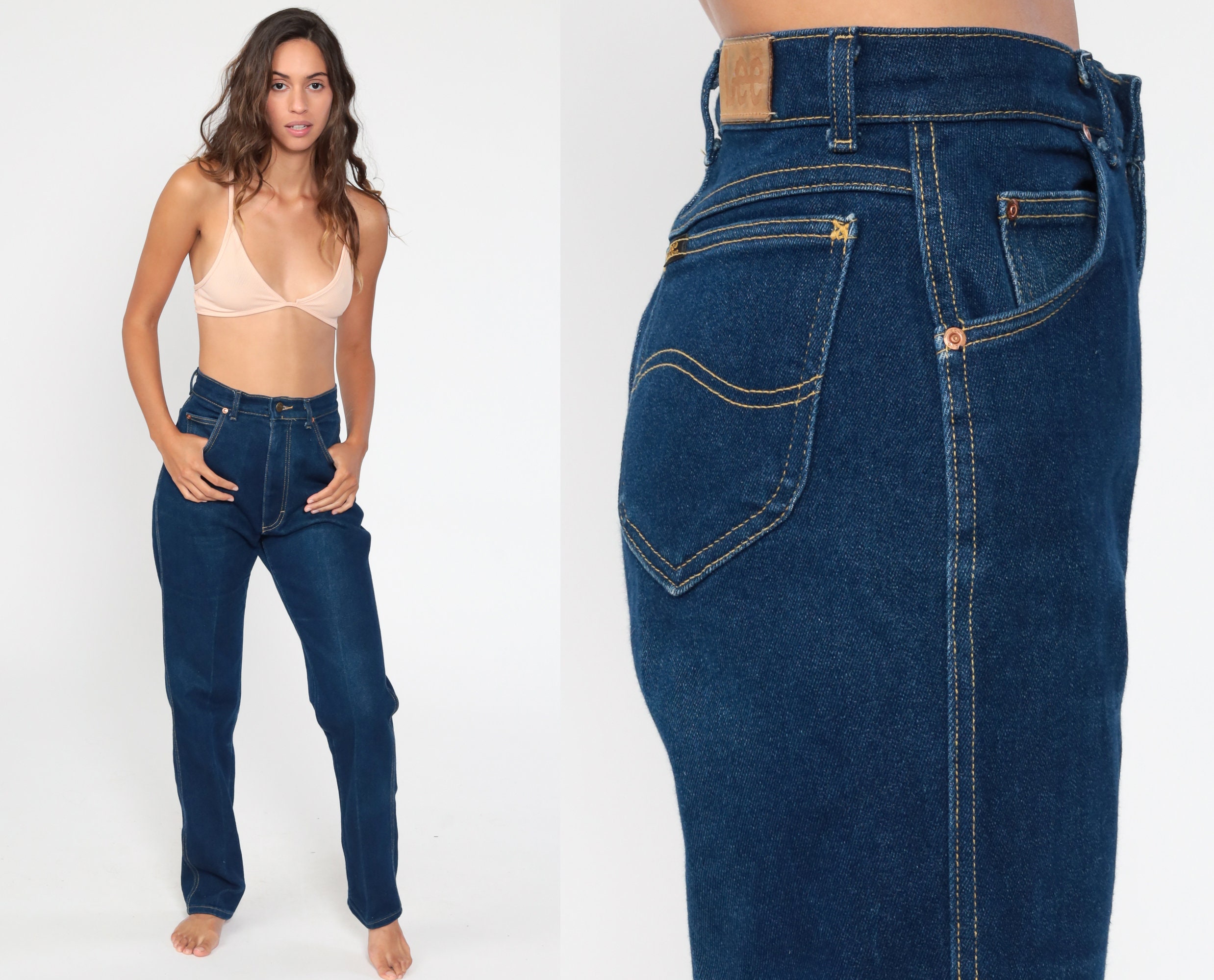 lee vintage high waisted jeans