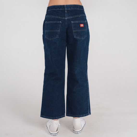 Y2K Dickies Jeans Low Rise Jeans Dark Wash Denim … - image 6