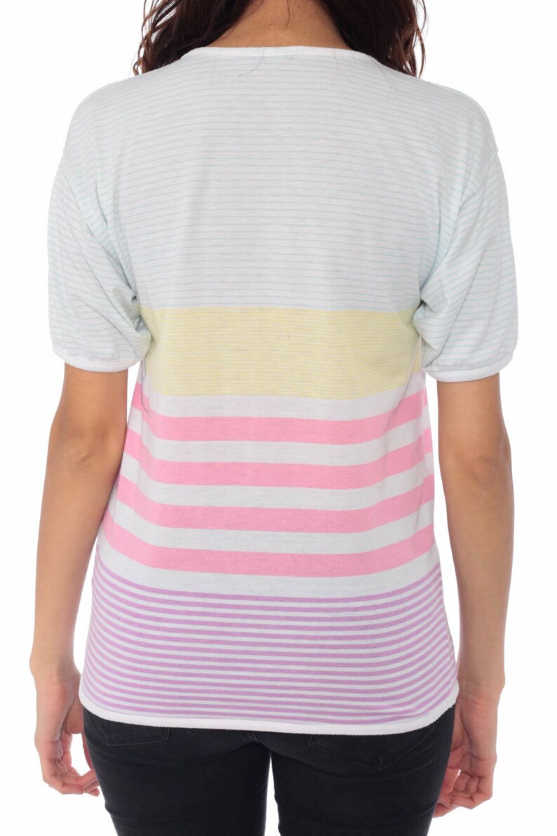 pastel striped shirt womens