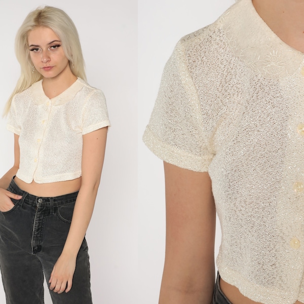 Cream Lace Collar Etsy