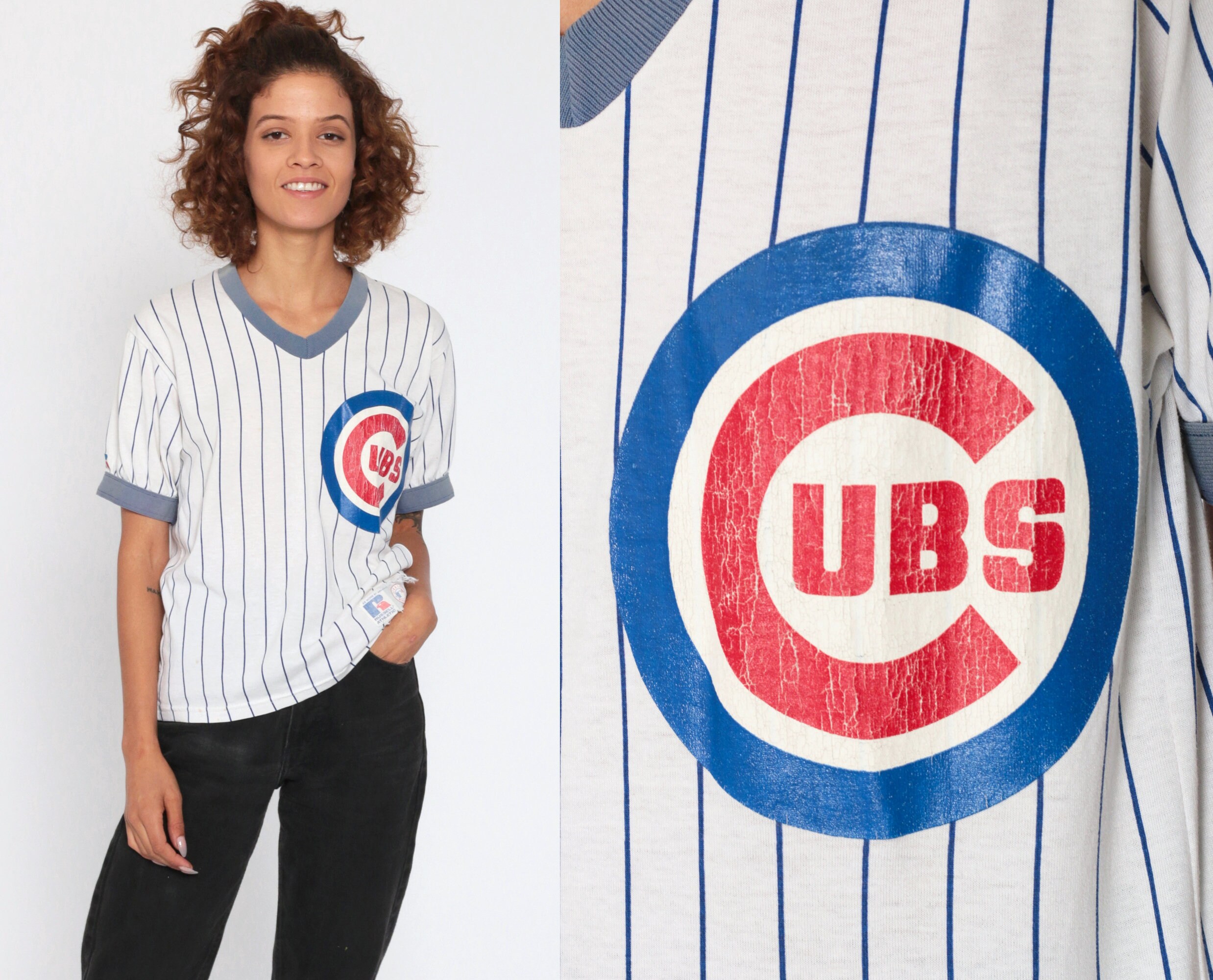 cubs striped shirt