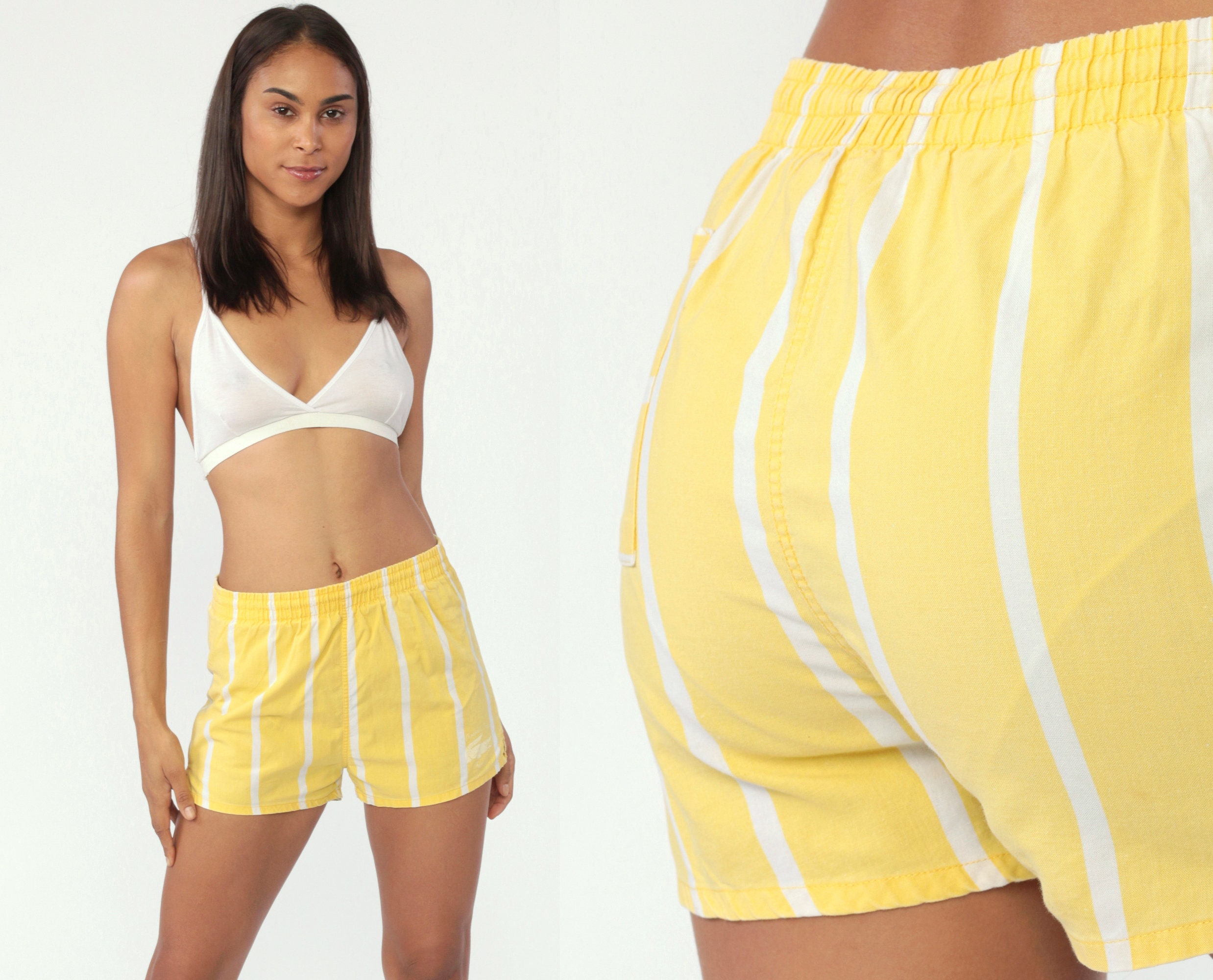vintage style swim trunks