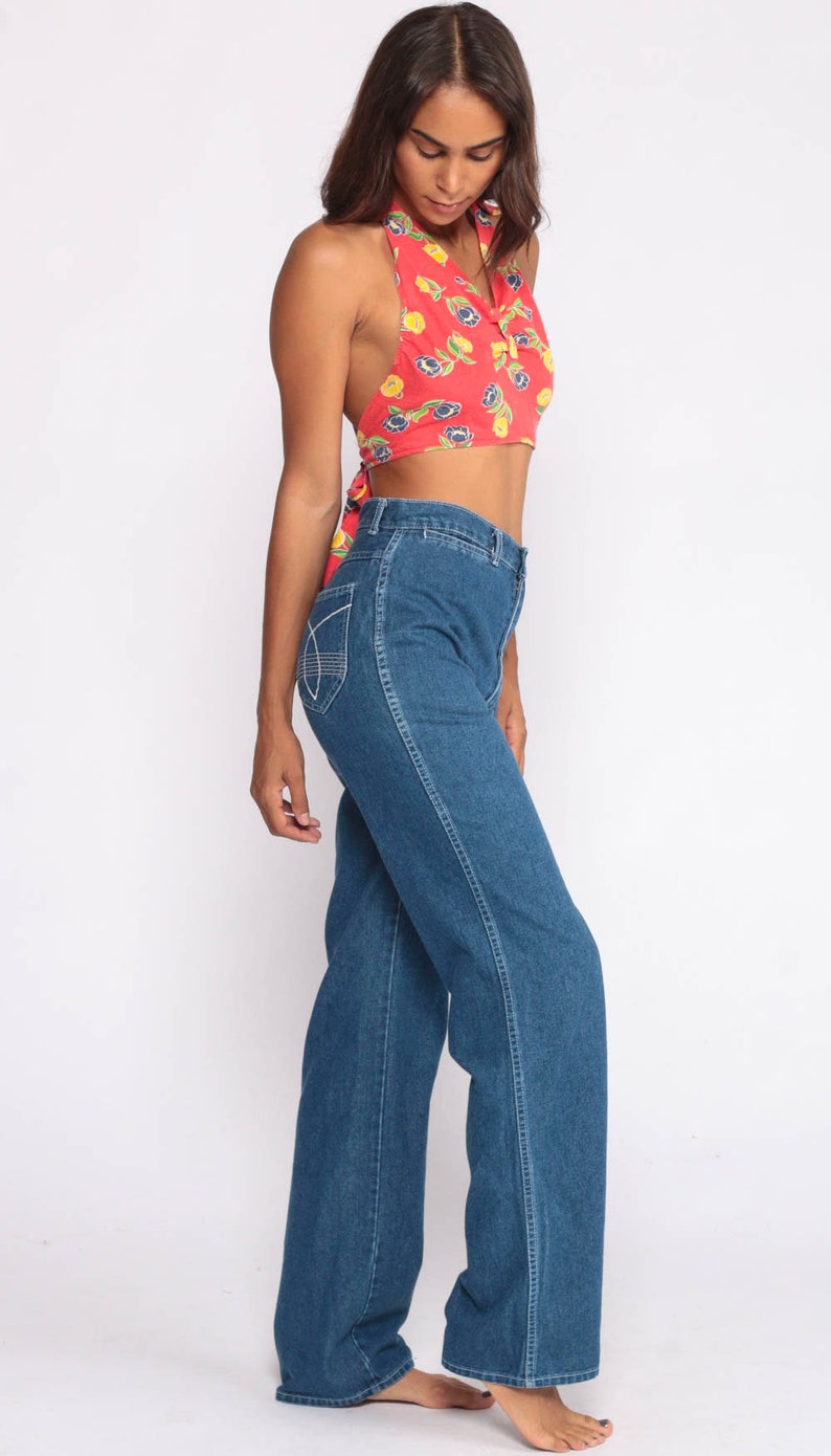 70s jeans high waisted