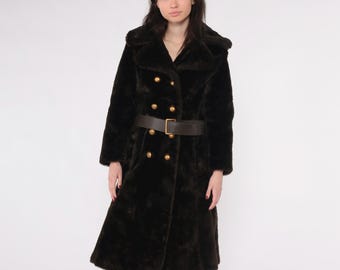 70's Vintage Davis of Boston エコファーコート 70's Vintage Davis of Boston エコファーコート