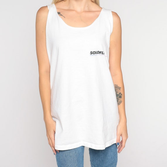 Soloflex Japan Tank Top 90s Exercise Machine Shirt Mu… Gem