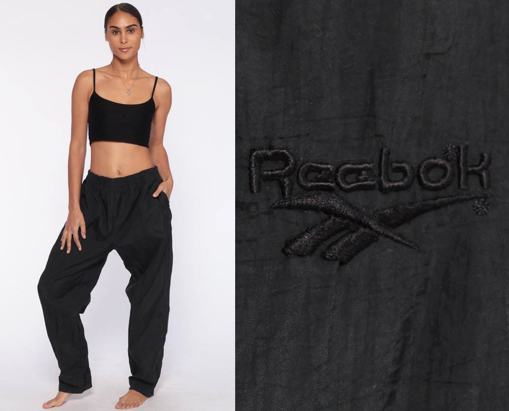 reebok sport nylon track pant