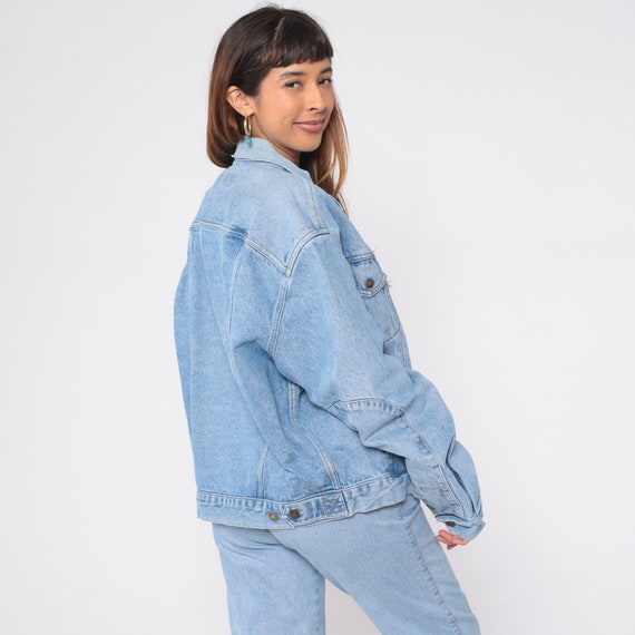 90s Calvin Klein Jean Jacket Vintage Denim Jacket… - image 6