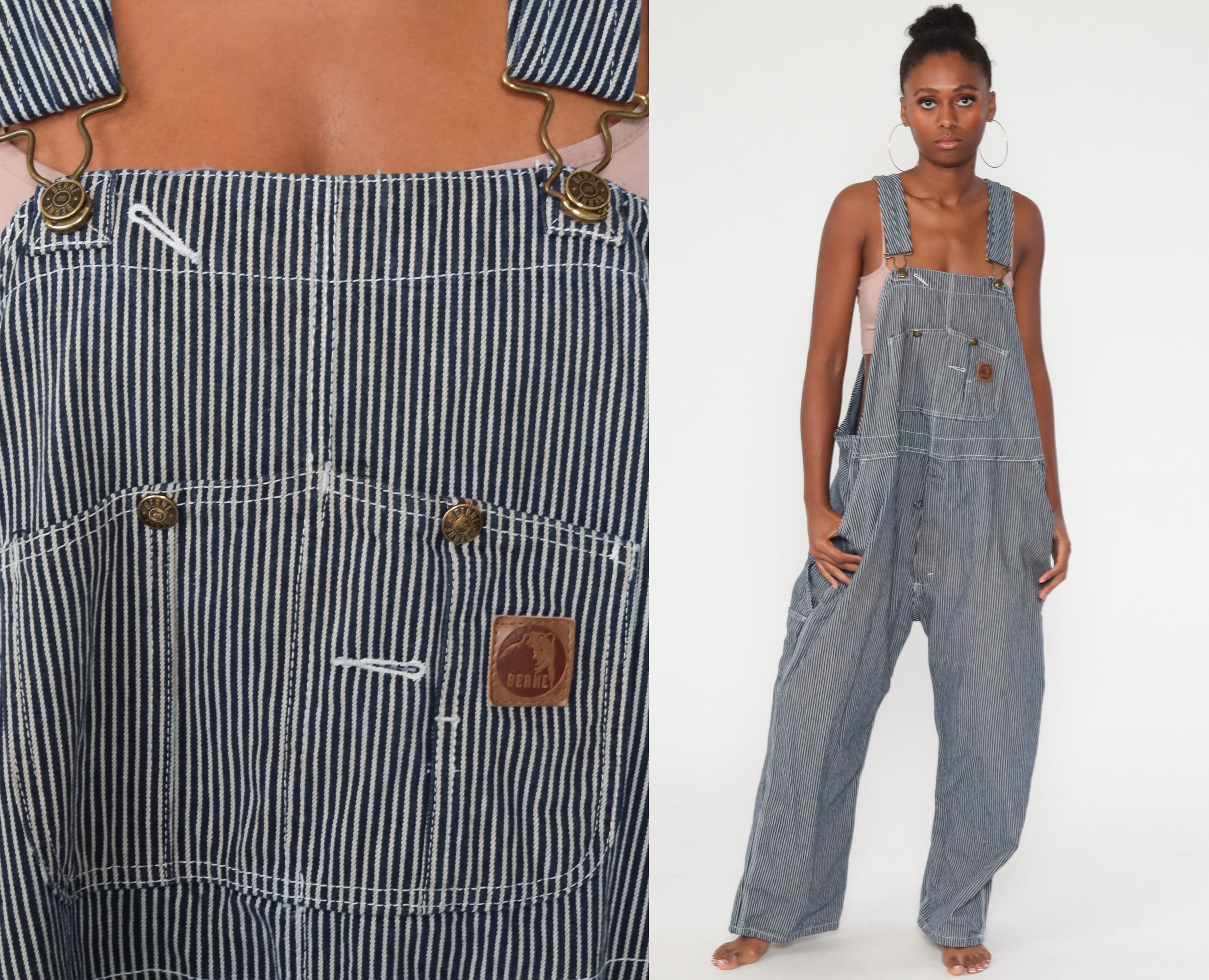 grunge dungarees