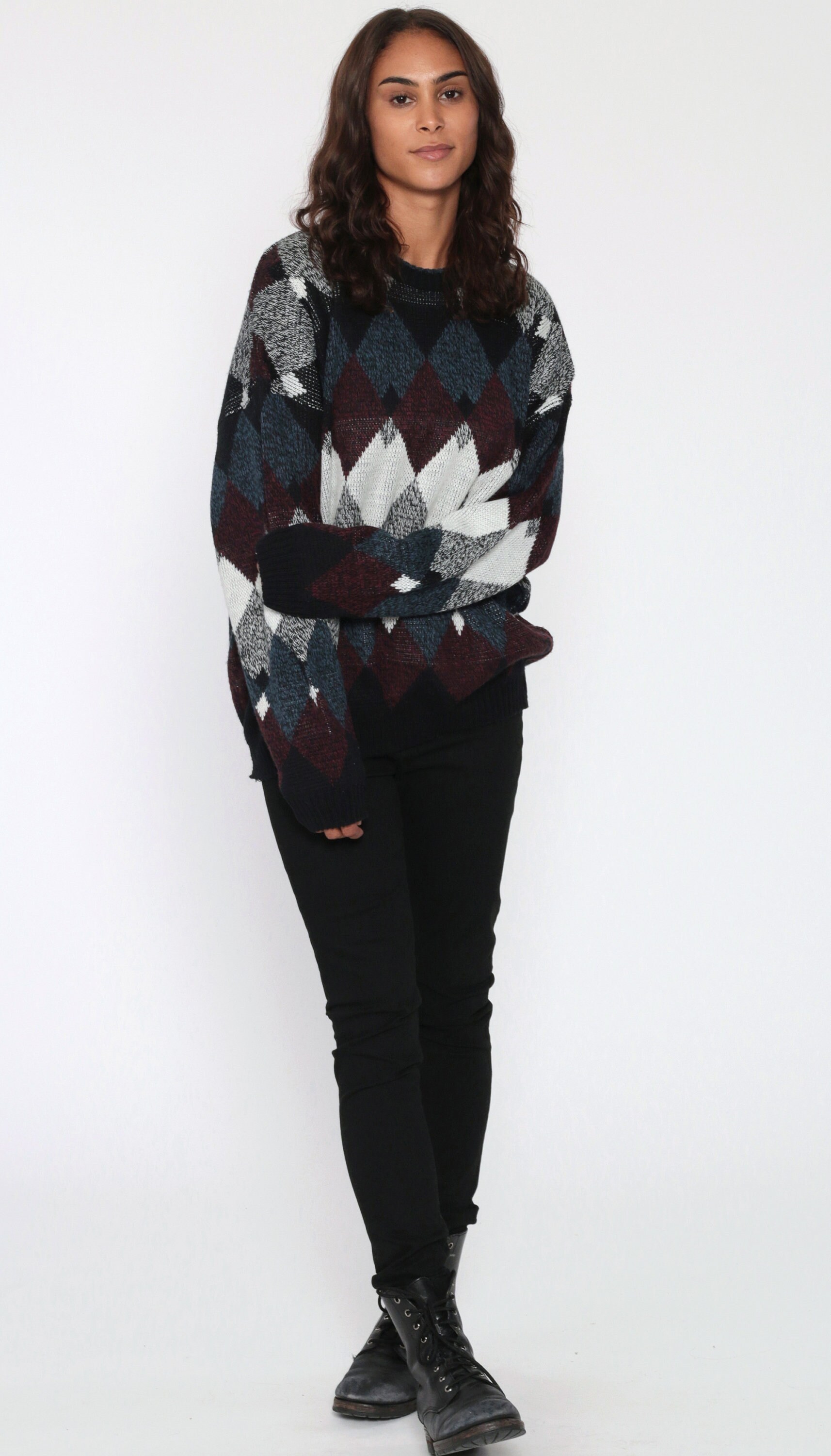 oversized stitch hoodie