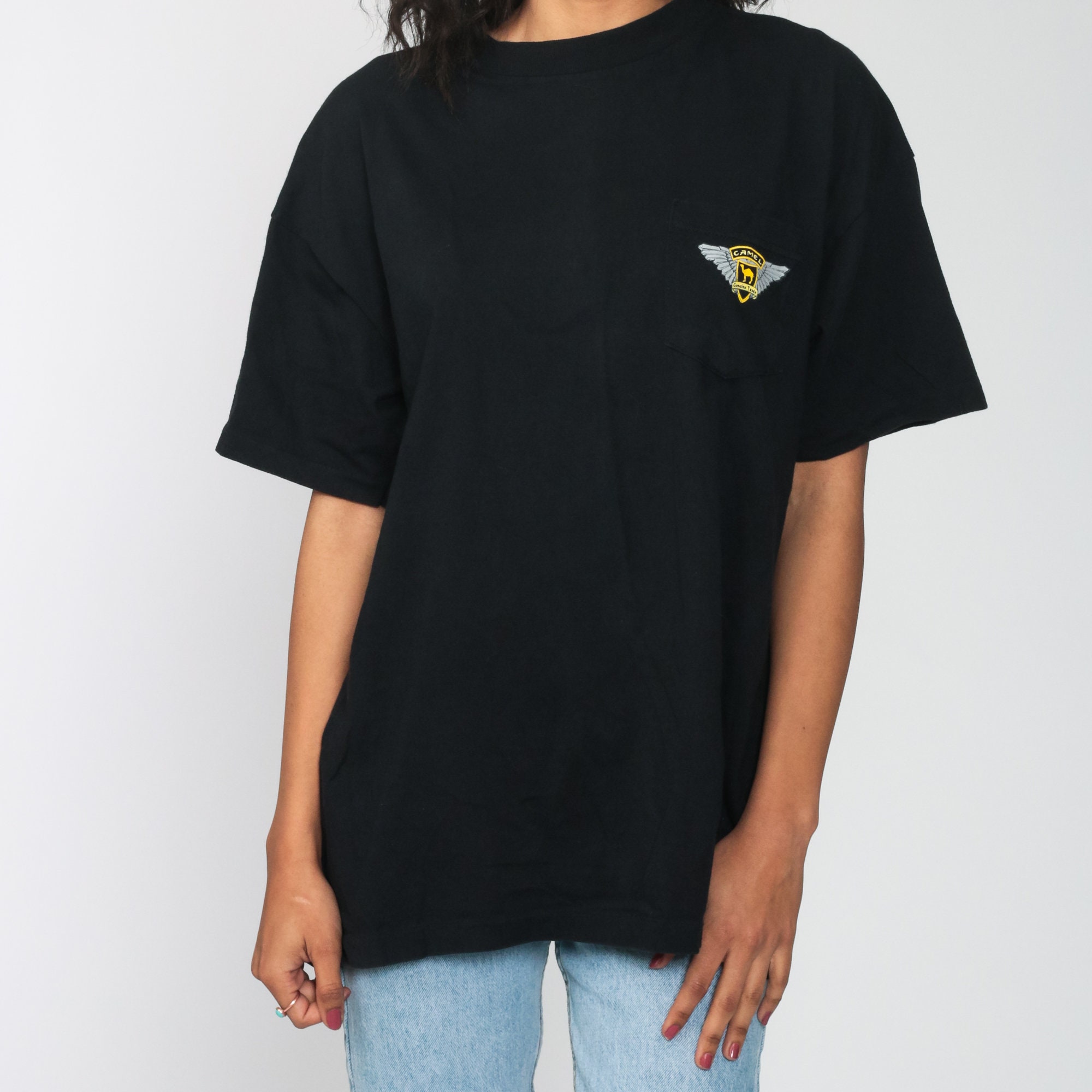 90s Camel Joe Shirt Biker Camel Cigarette TShirt ...
