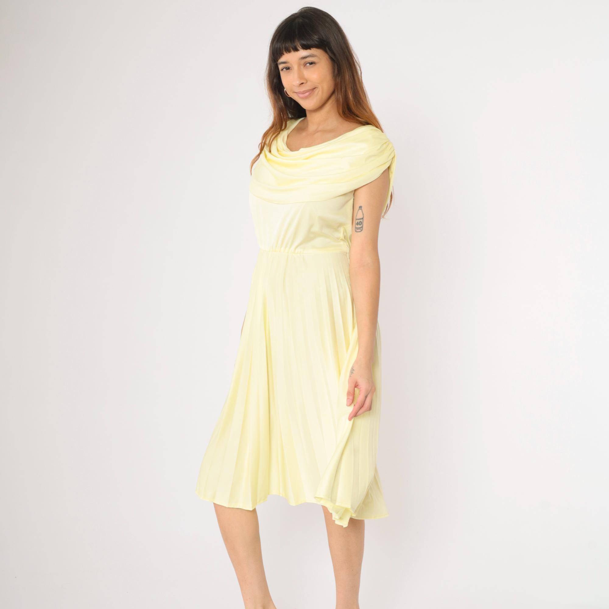Vicki Tie Back Cowl Neck Dress Vicki Tie Back Cowl Neck Dress