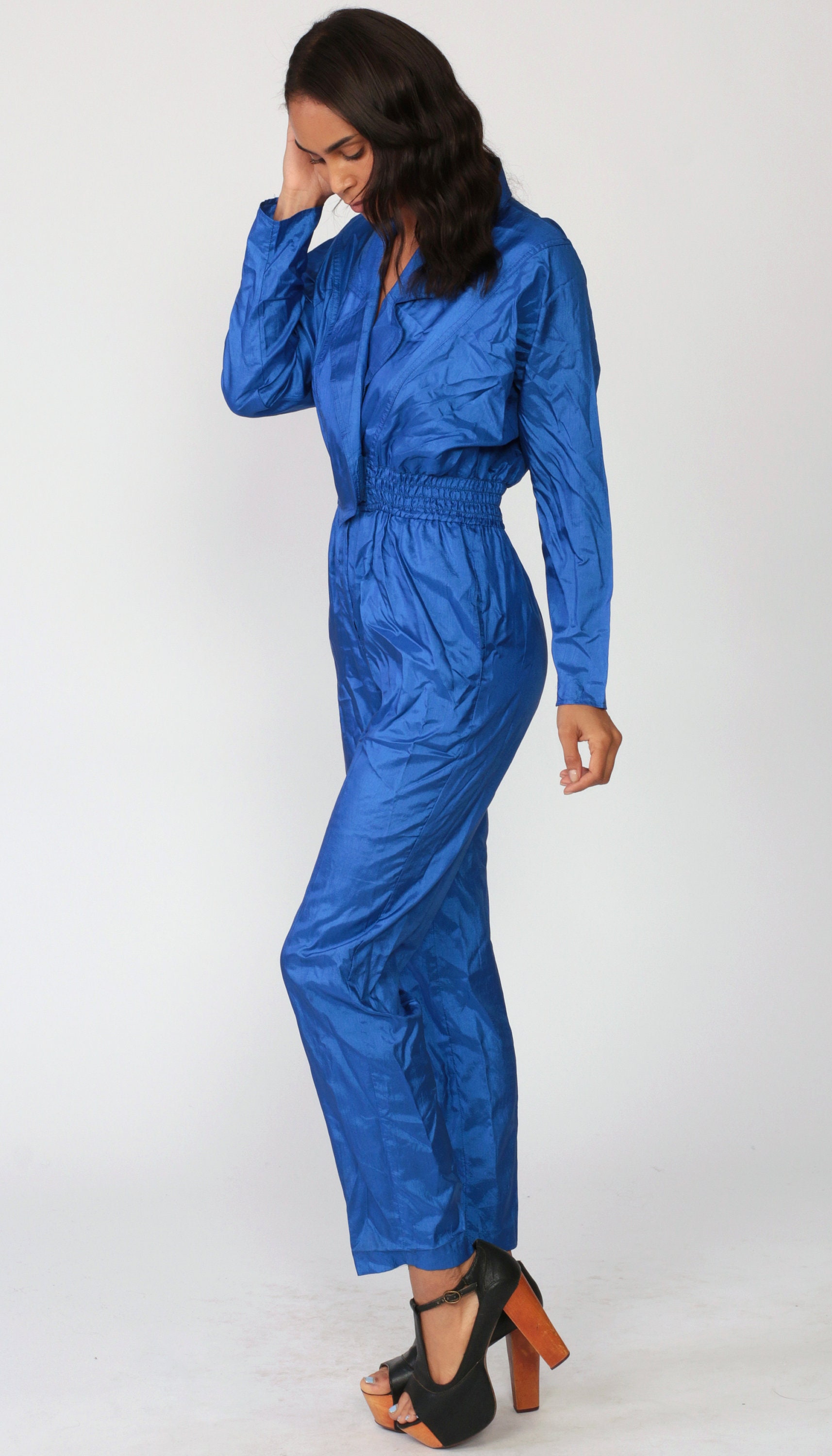 shiny jumpsuit