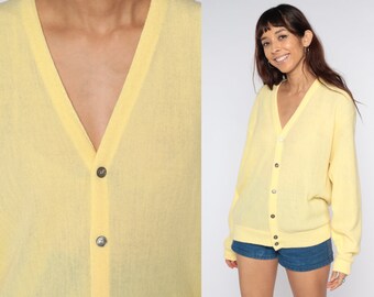 1980s 90s Vintage Primark Yellow Long 
