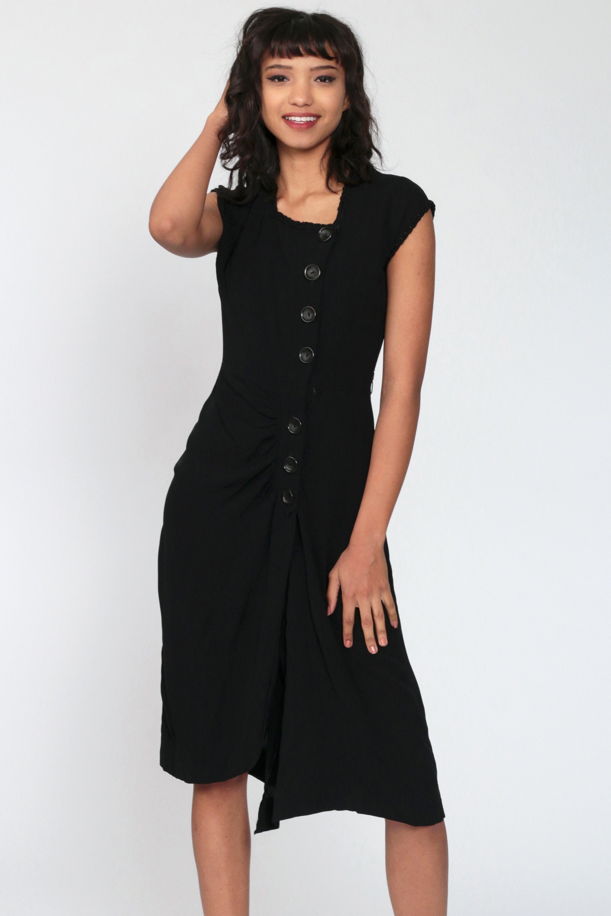 button black dress