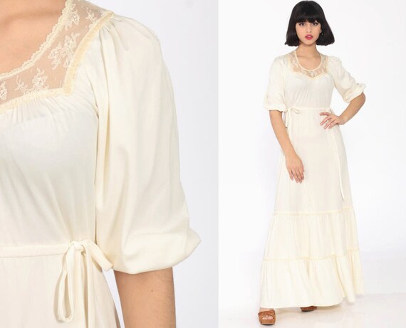 tiered boho dress