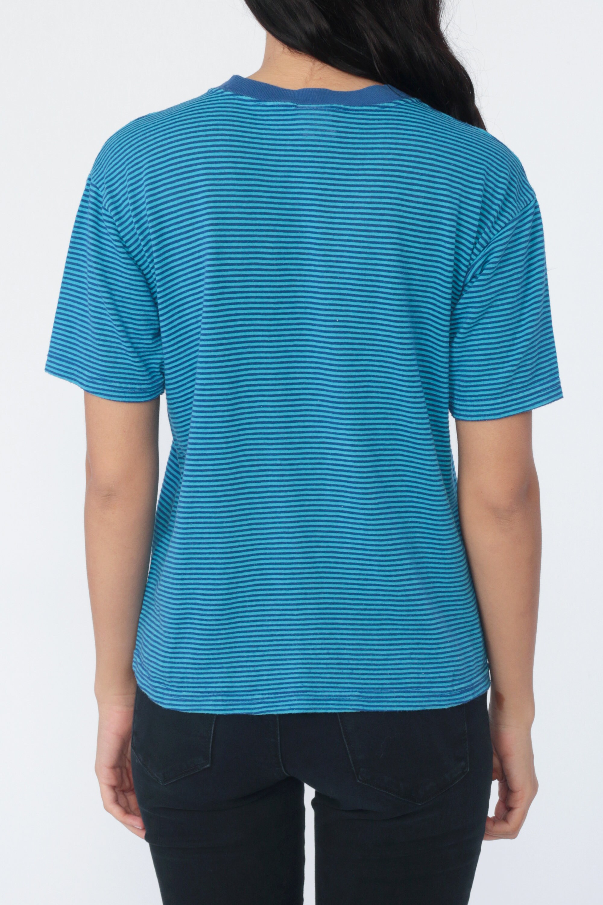 retro striped t shirt womens