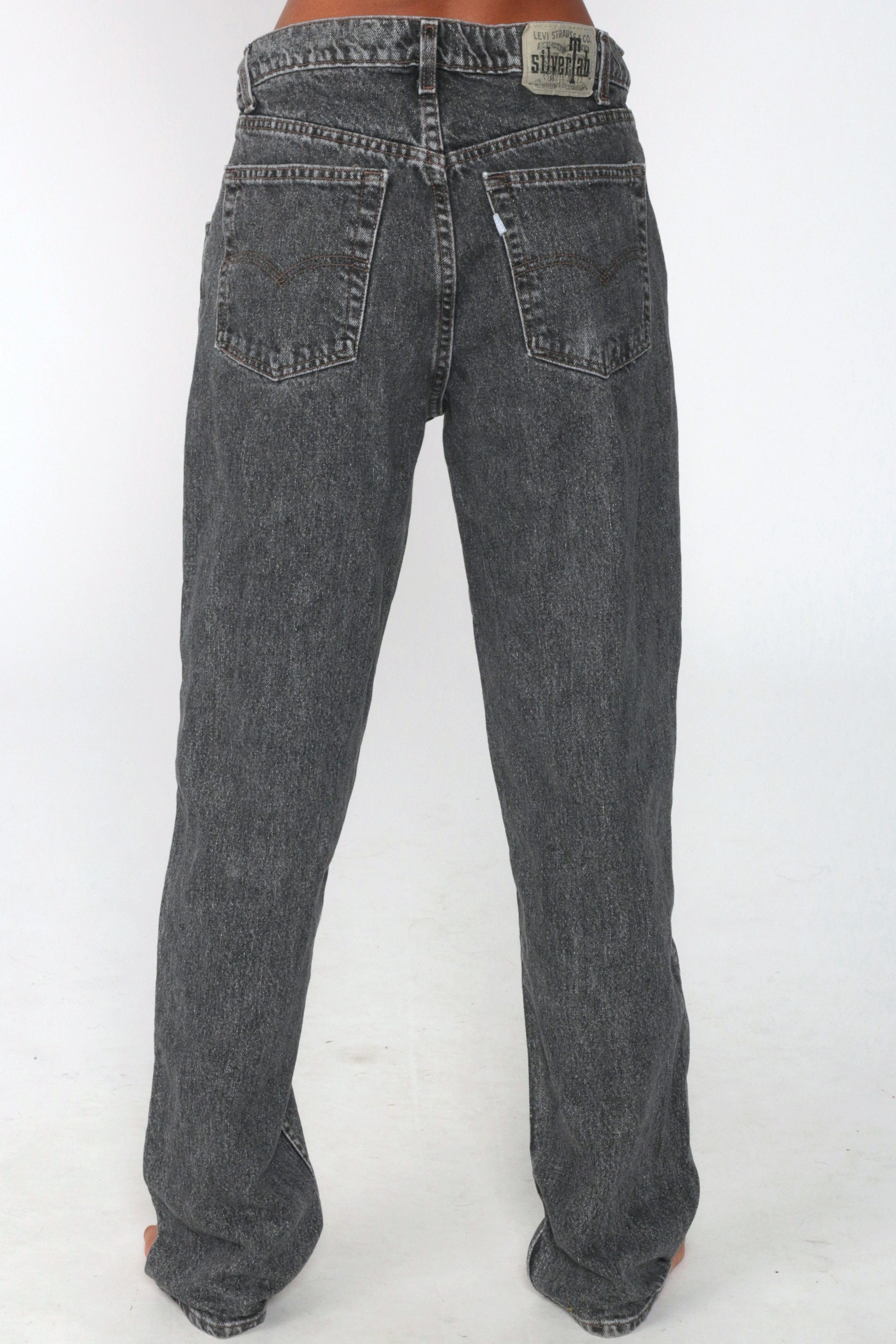 baggy dad levis jeans