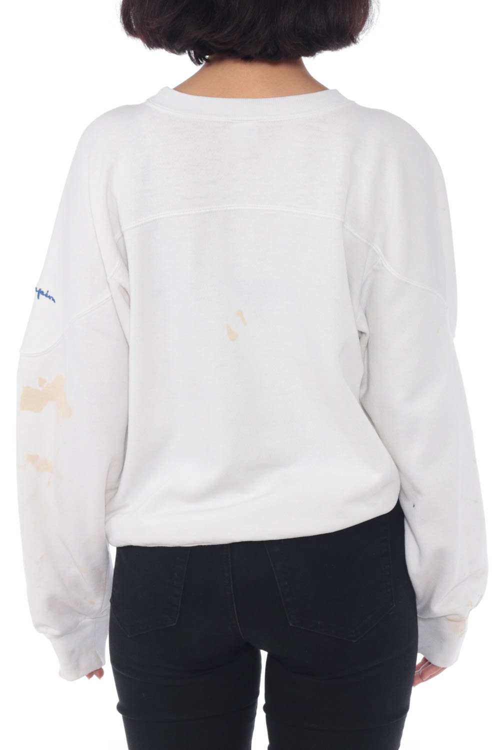 chalk white champion sweatshirt