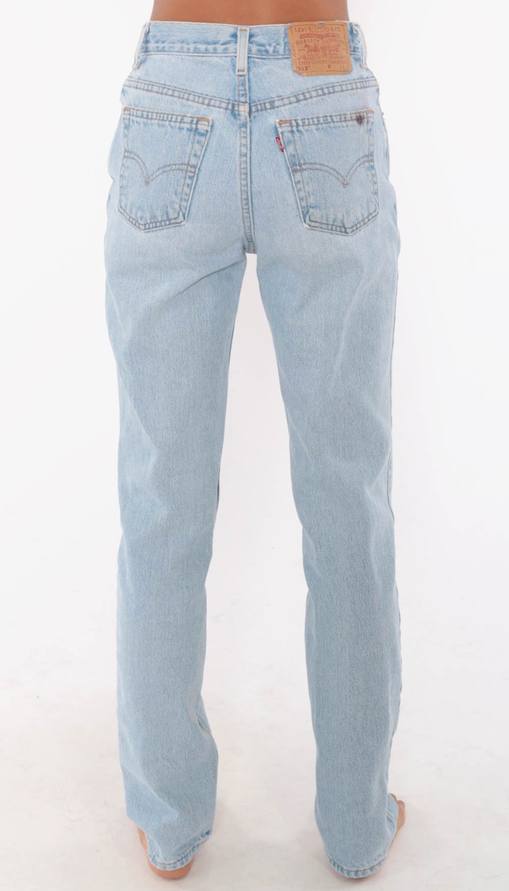 Levis Mom Jeans 27 x 31 -- 90s Blue Jeans High Waist Levi Jeans 80s Jeans Denim Pants 512