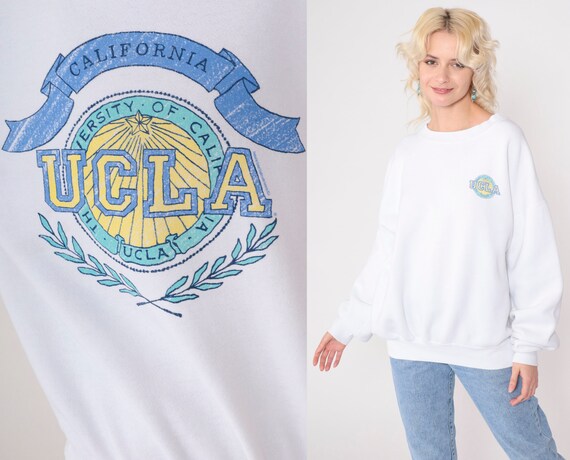 White ucla sweatshirt sale