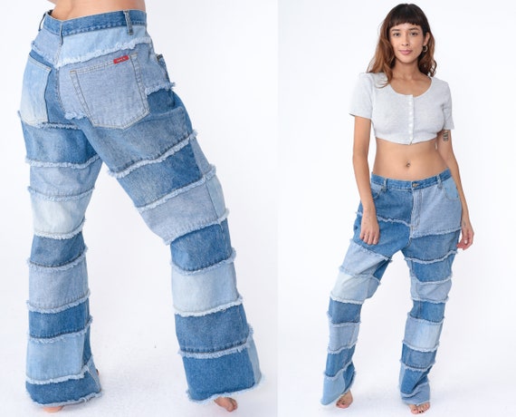 パンツ 00s archive gimmick patchwork pants y2k 00s Japaneselabel gimmick cargo pant y2k - メルカリ