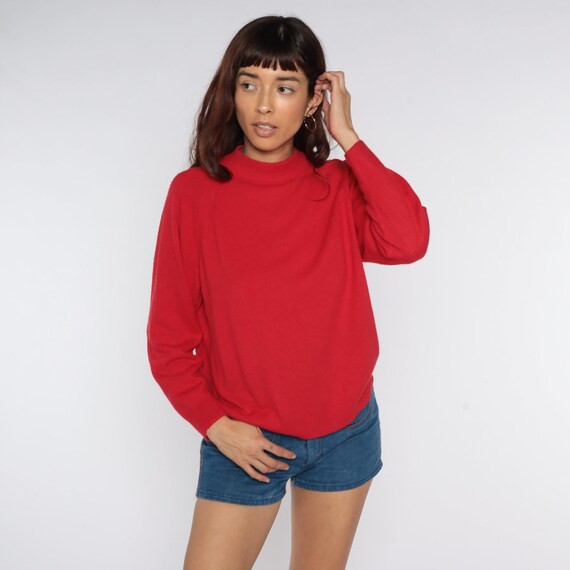 lightweight mock neck sweater
