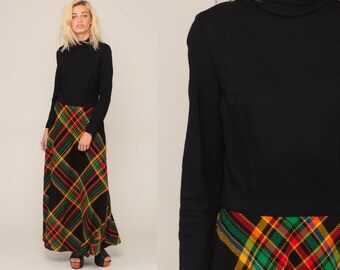 Plaid Print x Cotton Jersey Dress main image 0