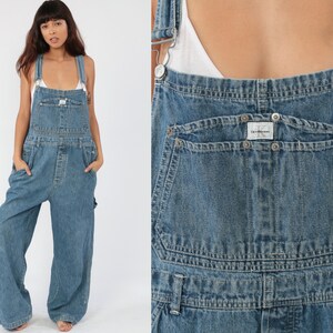 90s Calvin Klein Overalls Xl Overalls Denim Overalls CK - Etsy