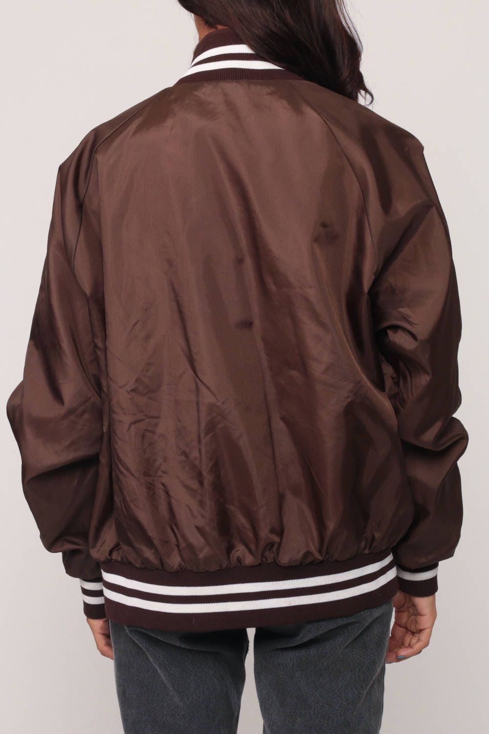 baseball bomber jacket vintage