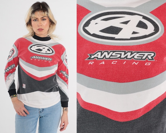 マ*ト様 90's ANSWER RACING モトクロスシャツ L Vintage 90's Answer