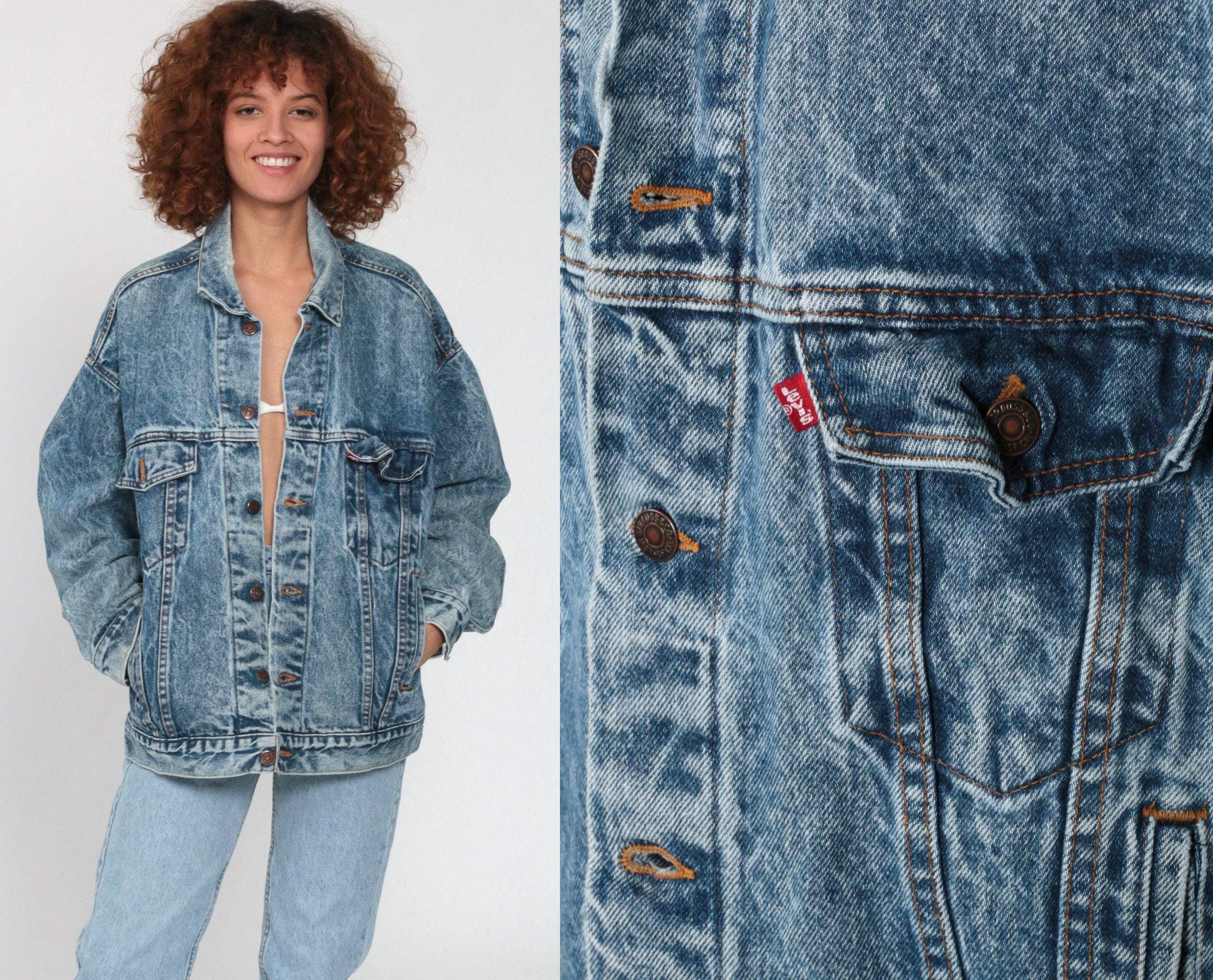 old levi jean jacket