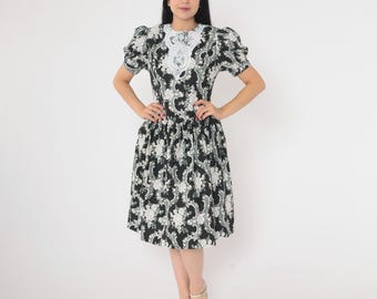 Vintage 1970s Gunne Sax by Jessica Mcclintock XS Prairie Maxi Dress ...