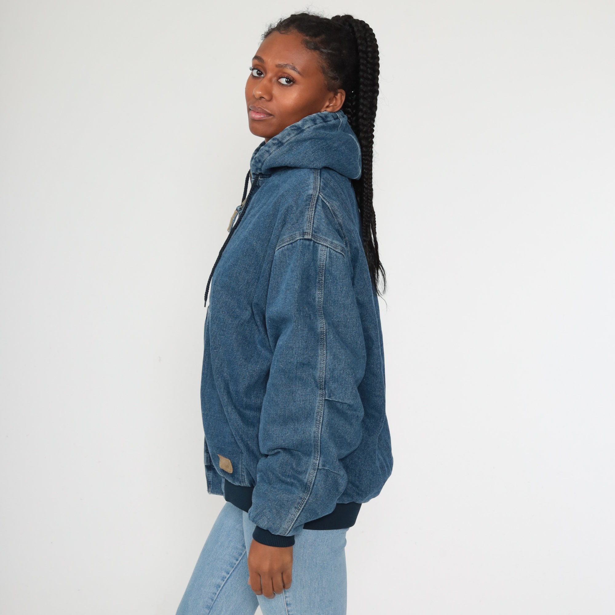target hooded denim jacket