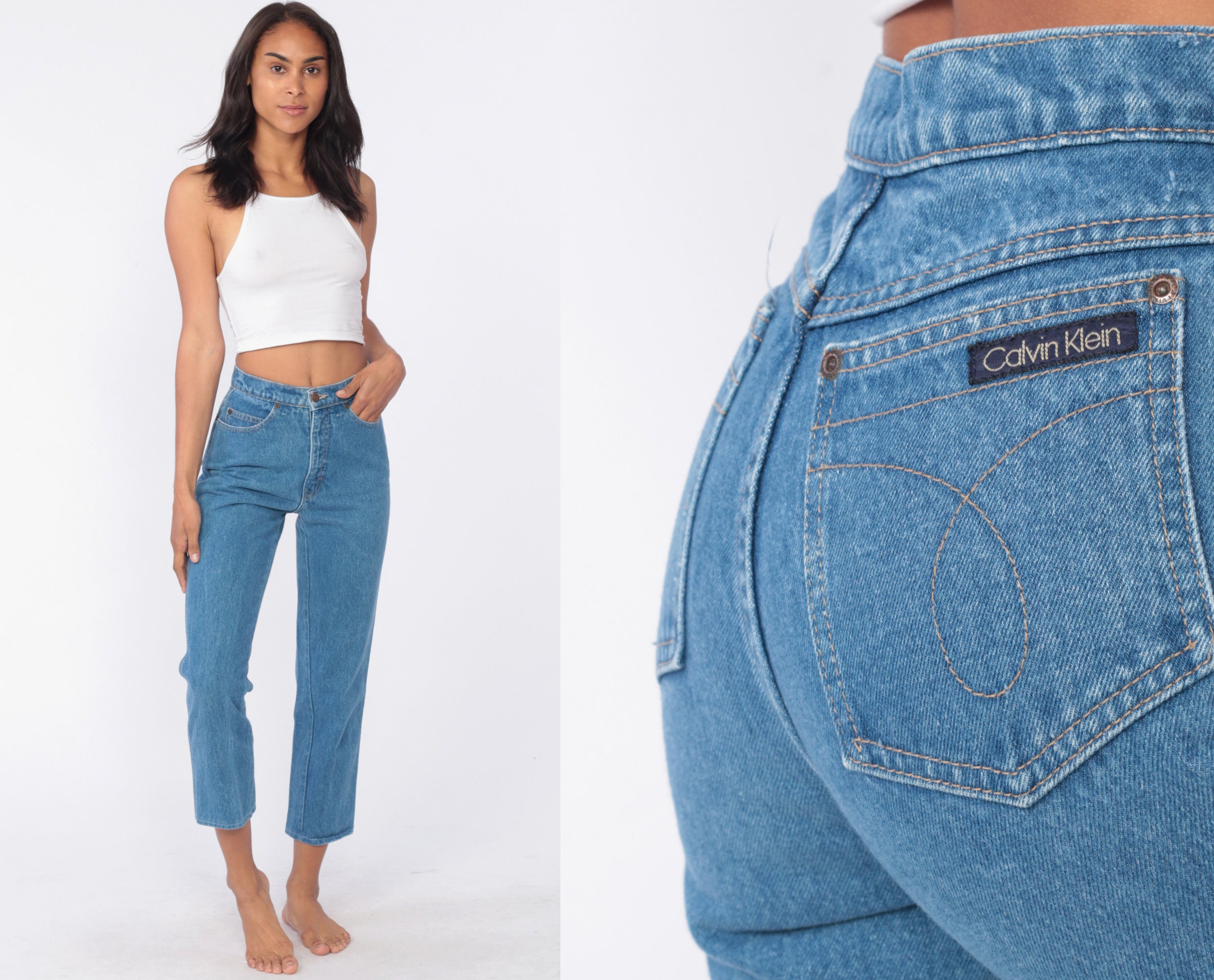 calvin klein vintage mom jeans