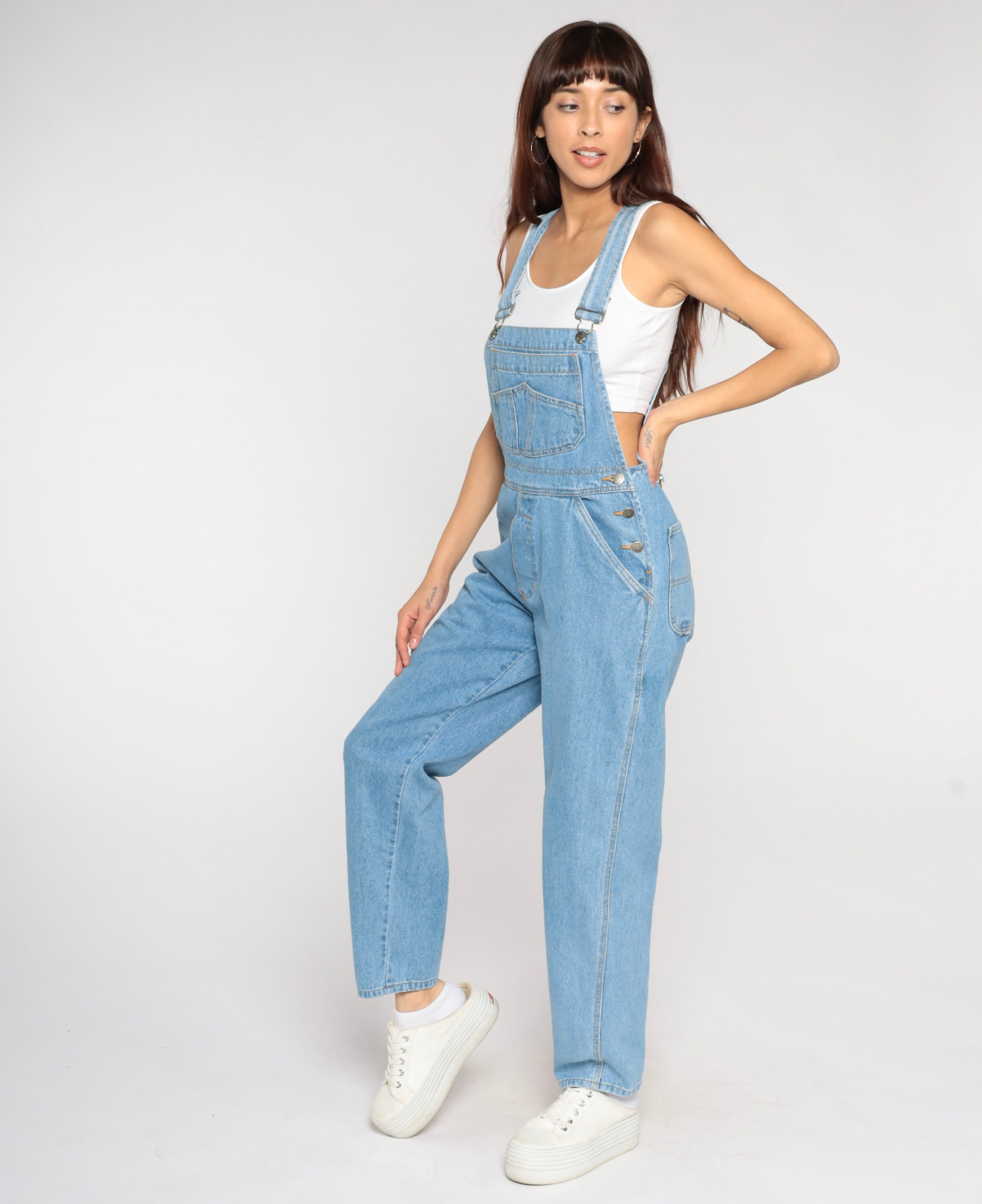 90s Denim Overalls Retro Blue Jean Overall Pants London London ...