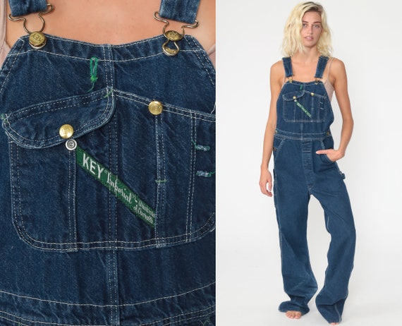 80s fashion overalls
