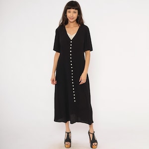 Black Dress Short in the Front Long in the Back - Etsy