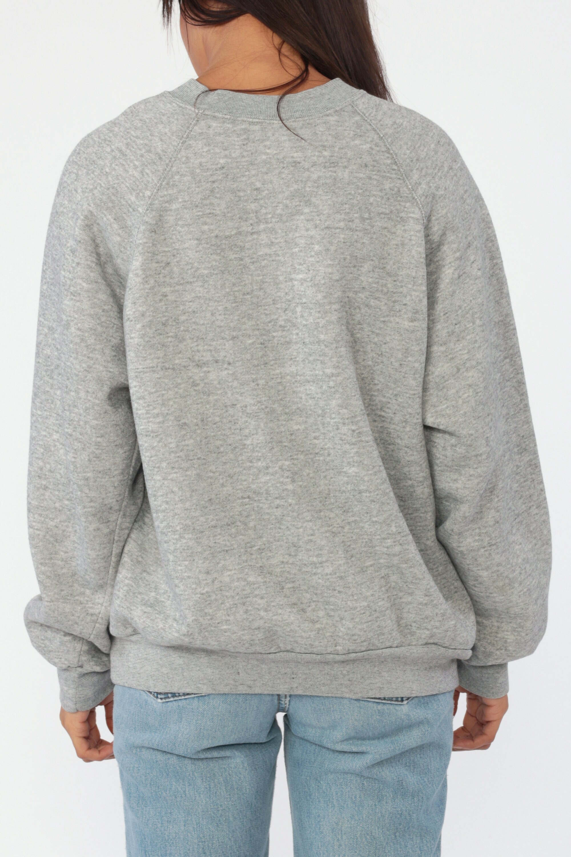 vintage soft raglan crewneck sweatshirt