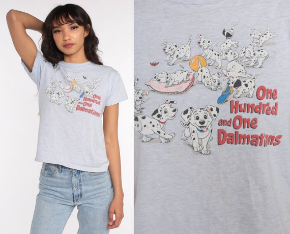 Vintage 101 Dalmatians Shirt 90s Disney TShirt Gr… - image 1